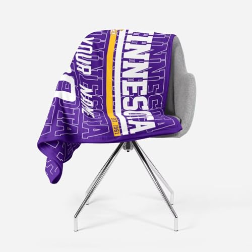Image of ANTKING Minnesota Throw Blanket for Men Women Boy Custom Name and Number Gifts