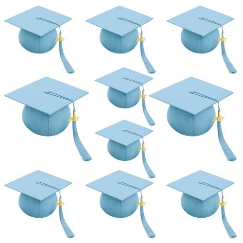 Image of Unisex Matte Graduation Cap 2026 2027 Tassel for High School