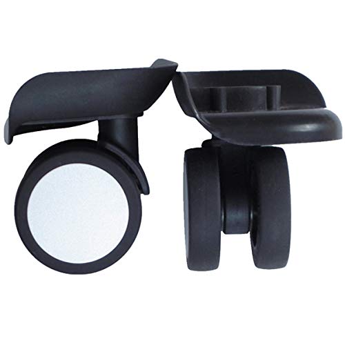Luggage Wheel,Luggage Suitcase Wheels, 360 Degree Swivel Luggage Mute Wheel Suitcase Replacement Repair Wheels Parts Spinner (A56#)