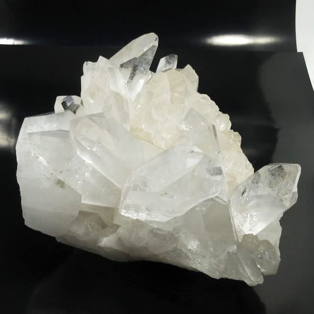 Amazon.co.jp: 水晶 クラスター 置物 天然水晶 クリスタル 原石 鉱物 