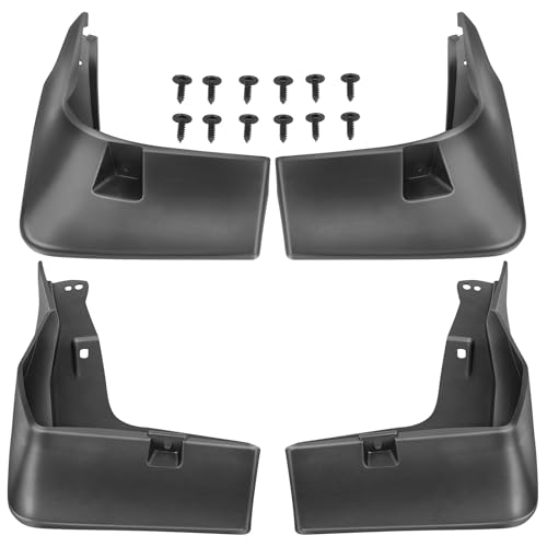 Image of SCITOO 4PCS Mud Flaps Front & Fear Splash Guard set suitable for Toyota for RAV4 2016-2018 PU060-42S16-P1