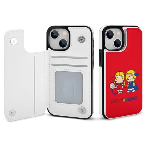iPhone 15 Plus ケース 手帳型 パティ ジミー アニメ 全機種対応 カード収納 スマホケース 財布型 カバー 携帯ケース おしゃれ 可愛い 全面保護 耐衝撃 Puレザー スタンド機能