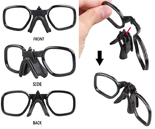 GALAXYLENSE ICE Tactical Combat Glasses For Men - Shooting Glasses - Hunting Glasses - 3 Color Replacement lens