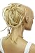 PRETTYSHOP Hairpiece Hair Rubber Scrunchie Scrunchy Updos VOLUMINOUS Wavy Messy Bun blonde mix #27H613 G20D