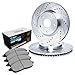 R1 Concepts Front Brakes and Rotors Kit |Front Brake Pads| Brake Rotors and Pads| Euro Ceramic Brake Pads and Rotors WGTN1-02023