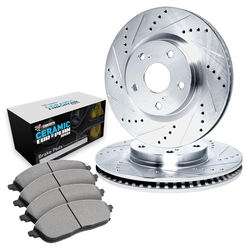 Image of R1 Concepts Rear Brake Kit Fits 2006-2010 Jeep Grand Cherokee