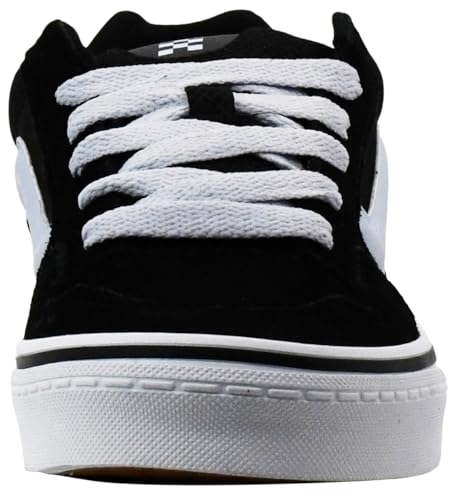 Vans Women's Caldrone Sneaker, Suede/Mesh Black/Light Blue, 9 M US2