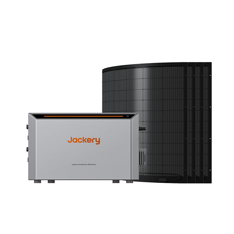 Jackery HP 2000 Ultra Balkonkraftwerk mit Speicher, All-in-One...