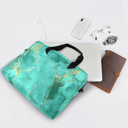 Bolso para Laptop de 15.6 pulgadas Color Verde Claro Dorado miniatura 7