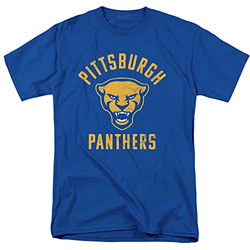 University of Pittsburgh Official Pitt Panthers Logo Unisex Adult T-Shirt, Pitt Panthers Logo, Large