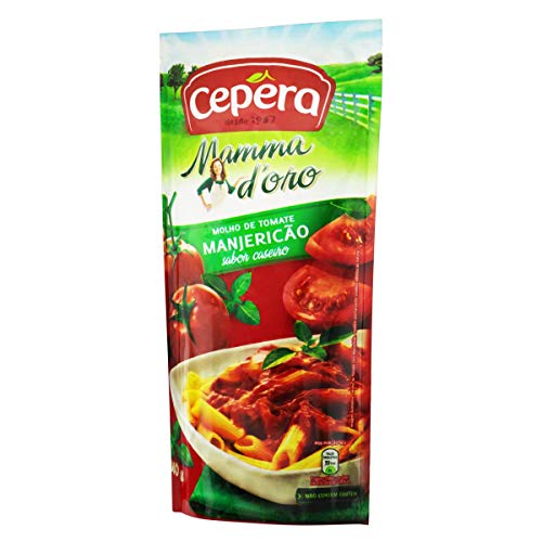 Molho Manjericão Mammadoro Cepêra 340g