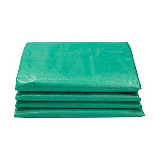 Lona impermeable exterior protector solar de tela translúcida espesa verde de 6x8m 2