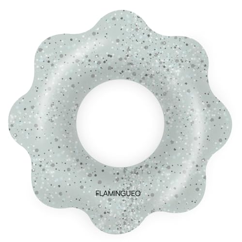 Flamingueo Flotador Gigante - Colchoneta Piscina, Flotadores Gigantes, Hinchables para Piscina, Colchoneta Playa, Flotador Piscina (110 x 110 x 25 cm)