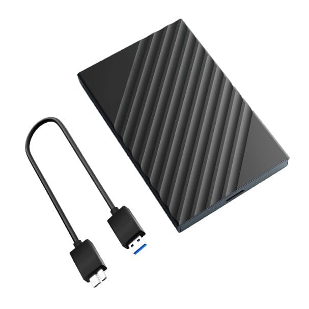 Image of CARE CASE 1TB Portable External Hard Drive USB 3.0, High Speed Data Transfers, Supports Windows, Linux and Mac OS Systems, Compatible with, PlayStations, TV, and Other Devices.(k)(New)