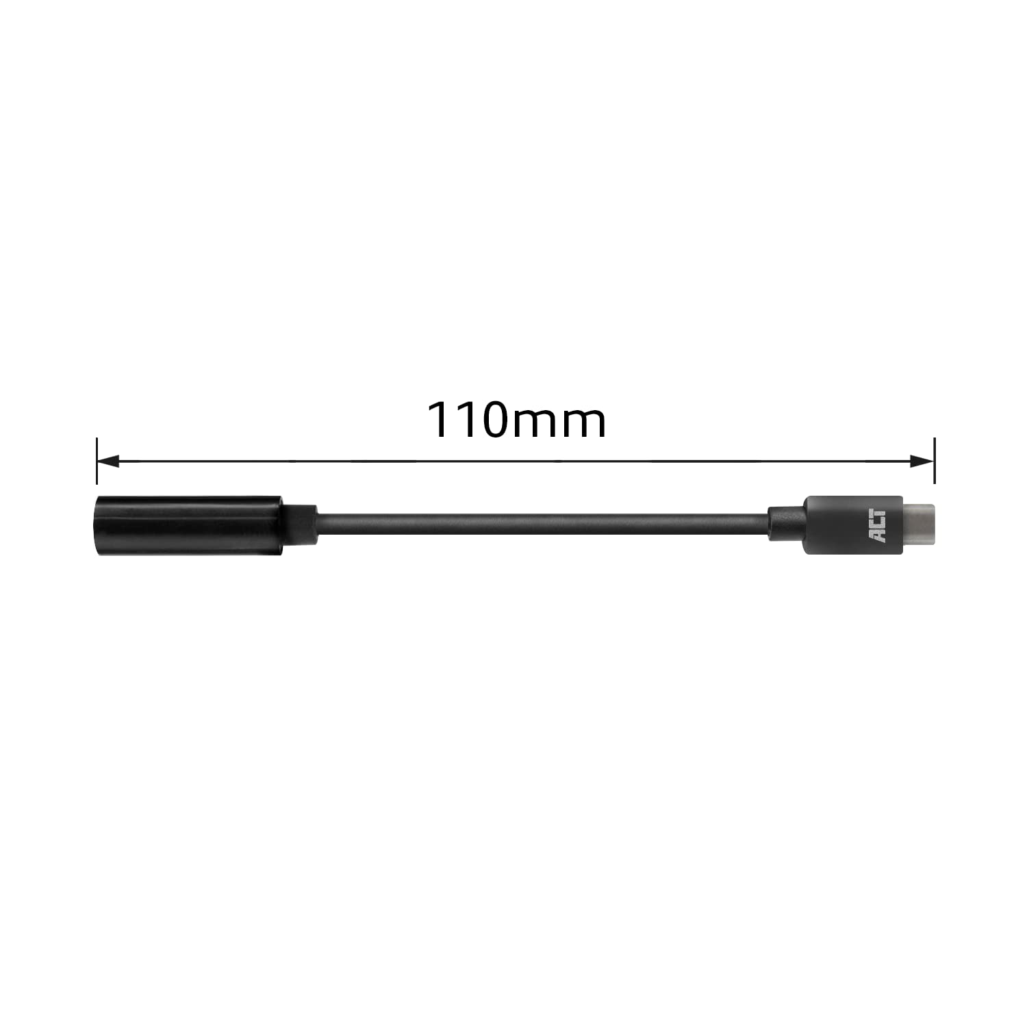 Act AC7380 - Tarjeta de Sonido USB C a Jack de 3,5 mm Hembra, Tarjeta de Sonido USB Externa, Conecta Audio y micrófono Auxiliar con PC/Ordenador portátil/Smartphone