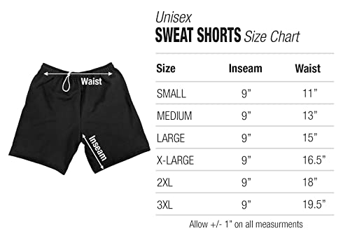 Short de moletom masculino oficial universitário logotipo escolar coleção preta, Arizona State Sun D