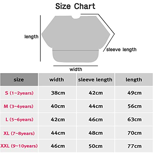 Plie GIN01-38-M Waterproof Kids Art Smocks 37 Colors thumb #5