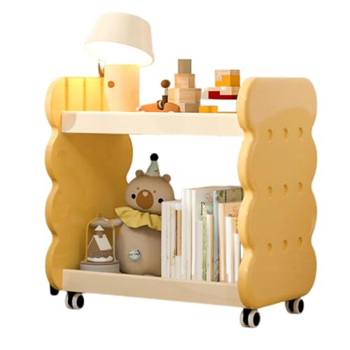 Biblioteca para sobre Ruedas, Organizador de Juguetes para,Estantería Organizador de Libros para niños | Biblioteca sobre Ruedas para, para dormitorios, Dormitorio,