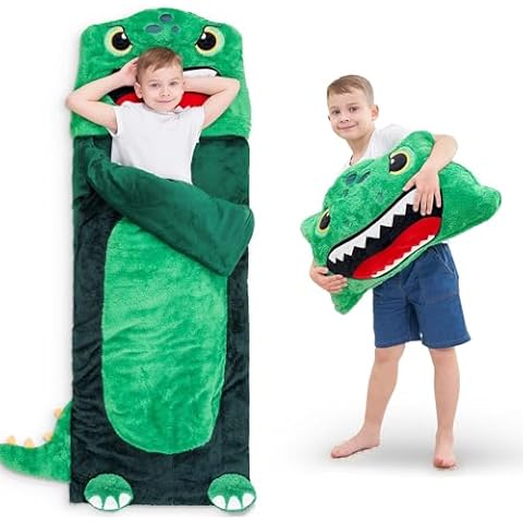 iPlay, iLearn Kids Dinosaur Sleeping Bag Cover