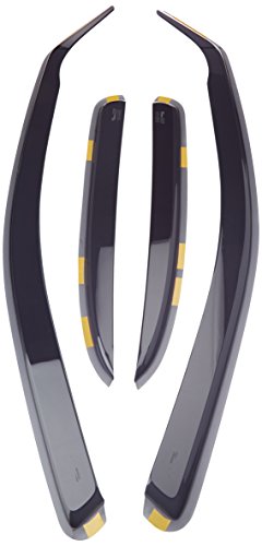 HEKO-12237 Windabweiser, für 5-türigen Van Citroen C4 Grand Picasso ab Bj. 2007, 4 Stück Transparenter