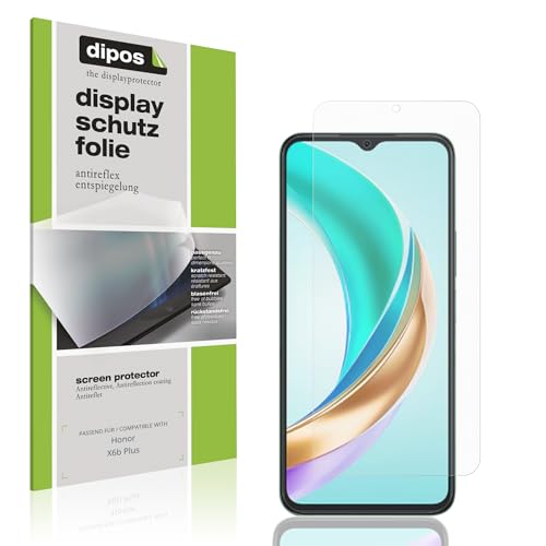 dipos I 4x Schutzfolie matt passend für Honor X6b Plus Folie Bildschirmschutzfolie, Ultra-Dünn, Hülle-Friendly, Fingerprint-Kompatibel