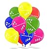 20x Ballonnen Schoolballon scholing ABC 1. Terug naar school voor decoratie & decoratie