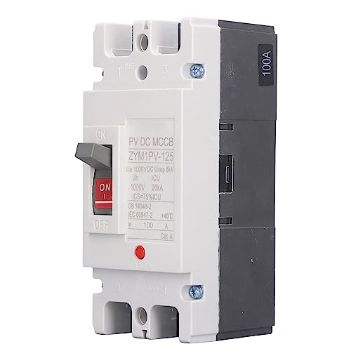 Interrupteur de protection CC 100A avec boîtier ignifuge haute sécurité pour panneaux solaires