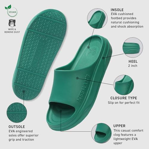 Image of Neeman's Cushers Slides for Men | CushyVerse Cushioned Waterproof Chappal | Arch Support Flip Flops & Sliders | Bounce Back Soft Cushioning Slipper for Daily Use