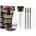 LOPHE Eyebrow Dye, Brown Eyebrow Colour, Lamination and Tint Set for a Natural, Long-Lasting Result