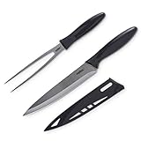 Zyliss Carving Knife and Fork Set - 2 Piece