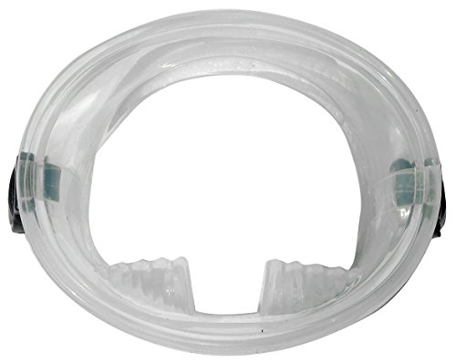 Retro Flash Oval Diving Mask Clear Silicon by Sommap