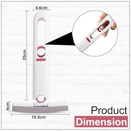Image of GLUN Foldable Mop with Super Soft Folding Sponge, Strong Absorbent Magic Wiper for Kitchen, Window, Wall Cleaner & Car