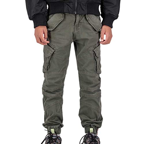 Pantalones de combate Alpha Industries juveniles duraderos para evitar roturas continuas