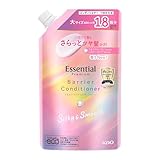 エッセンシャル プレミアム うるおいバリアコンディショナー シルキー＆スムース つめかえ用 600ml