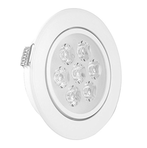 Spot Led Direcionável REDONDO 7W Quente 3000K