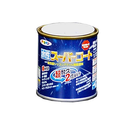 アサヒペン ペンキ 水性スーパーコート 水性多用途 シャドーピンク 1/12L