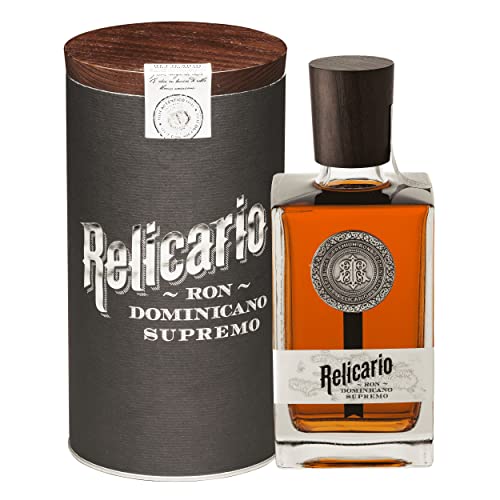 Relicario I Supremo I Ron Dominicano I 10 bis 15 Jahre gereifter Rum I Rum aus der Dominikanischen Republik I 40% Vol. I 700 ml