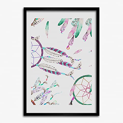 Cadre de peinture moderne 50x70 cm Tulup pour créer une ambiance bohème dans votre chambre