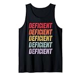 I disegni ripetono la parola Deficient, mostrandola audacemente per tutti da vedere e proclamando il tuo interesse per Deficient, rendendo il regalo perfetto Deficient.
