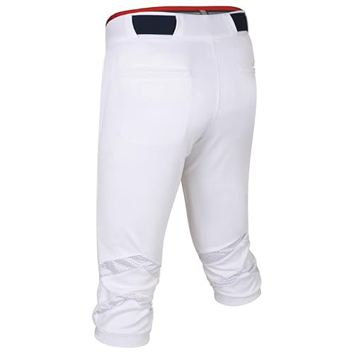 Exxact Sports Calça feminina de softbol com zíper - calça feminina de softbol com elástico e painéis