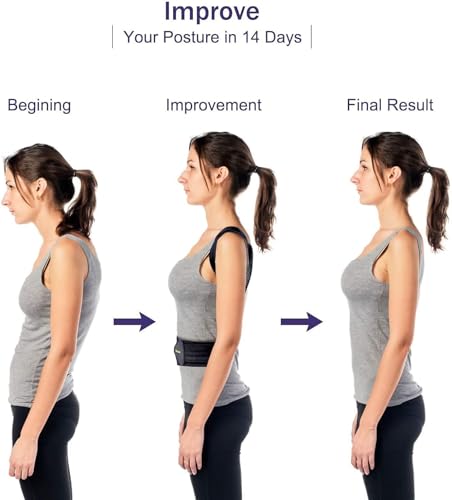 True Face Posture Corrector for Men, Women and Kids, Spine and Back Support, Relief Pain in Neck, Back and Shoulders, Adjustable and Breathable Back Brace Improves Posture - Image 3