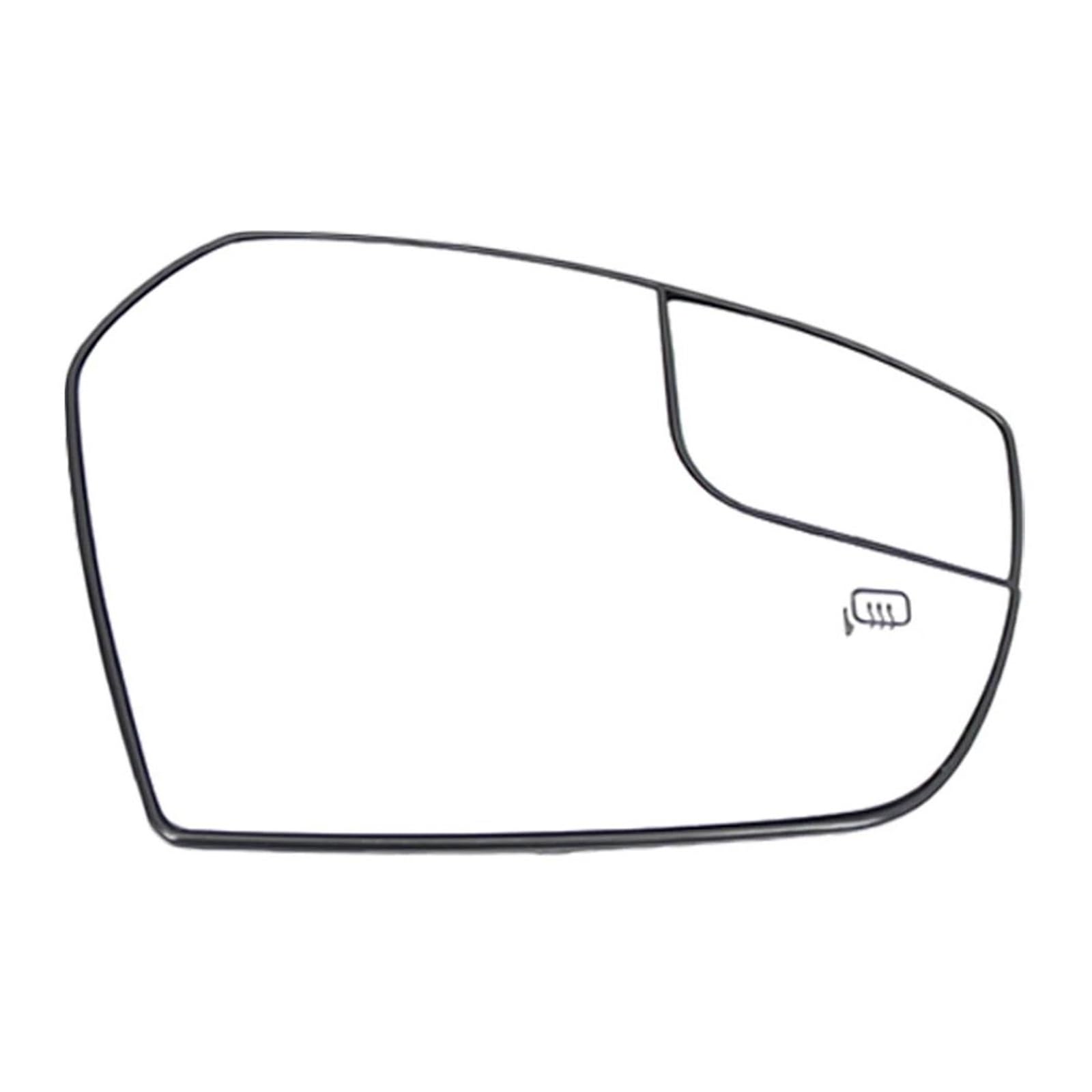 Miroir rétroviseur droit pour Ford Escape Kuga 2017-2018 version US
