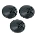 Produktbild Bosch Siemens 10003191 SET 3x ORIGINAL Laufrolle Lenkrolle Laufrad Rad Gleitrolle Drehrad Gleitkufe komplett Staubsauger Bodensauger 516265