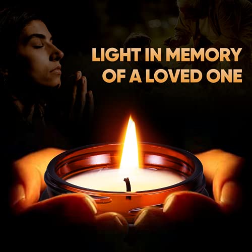 UOKPT Lavender Scented Candles Memorial Gifts for Loss of Loved One Sympathy Gift Condolence Remembrance for Deceased Bereavement Keepsake