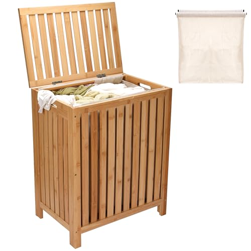 2LB Depot Laundry Hamper - 25x20x13-Inch Waterproof...