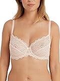 ROUGEGORGE LINGERIE - Soutien-Gorge Emboitant Dentelle - Poudre - Dentelle - Femme