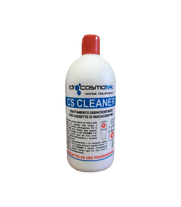 CS Cleaner WC Disincrostante Professionale POTENTISSIMO per Cassette di risciaquo WC. Prodotto AD Uso Professionale