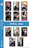 Pack mensuel Azur   11 romans + 1 titre gratuit (Avril 2024)