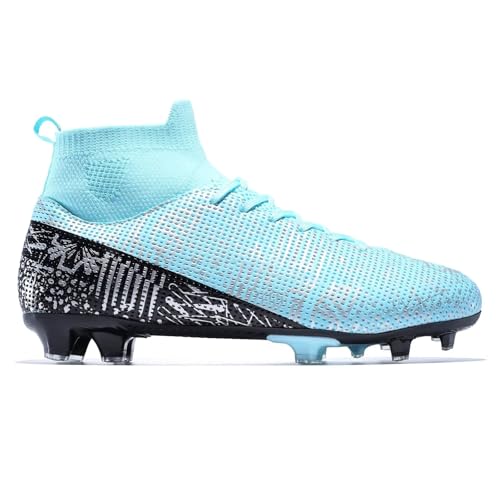 Curunect CURUNECT-2220 Soccer Cleats Mens Women High-Top Spikes Ag Football Boots Outdoor Professional Training Futsal Soccer Shoes thumb #5