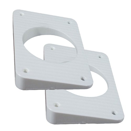 The Amazing Quality Taco Wedge Plates f/Grand Slam Outriggers - White